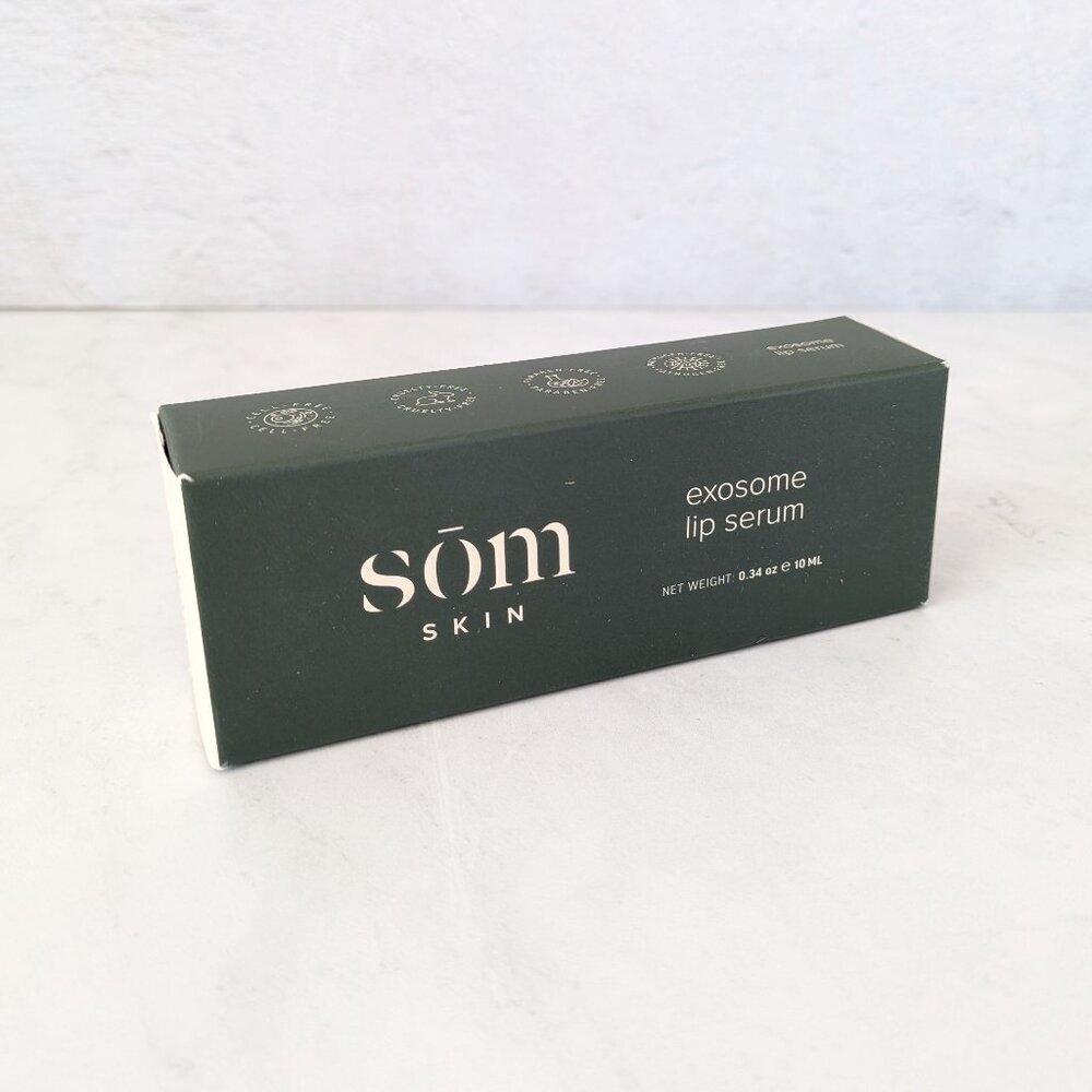 New in Box SŌM SKIN Exosome Lip Serum | Hydrating & Anti-Aging Lip Formula
